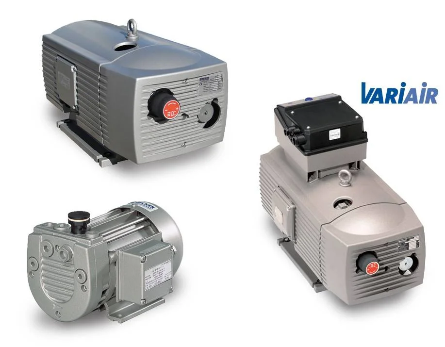 VT Series Rotary Vane Vacuum Pumps designed for oil-free operation in industrial applications.